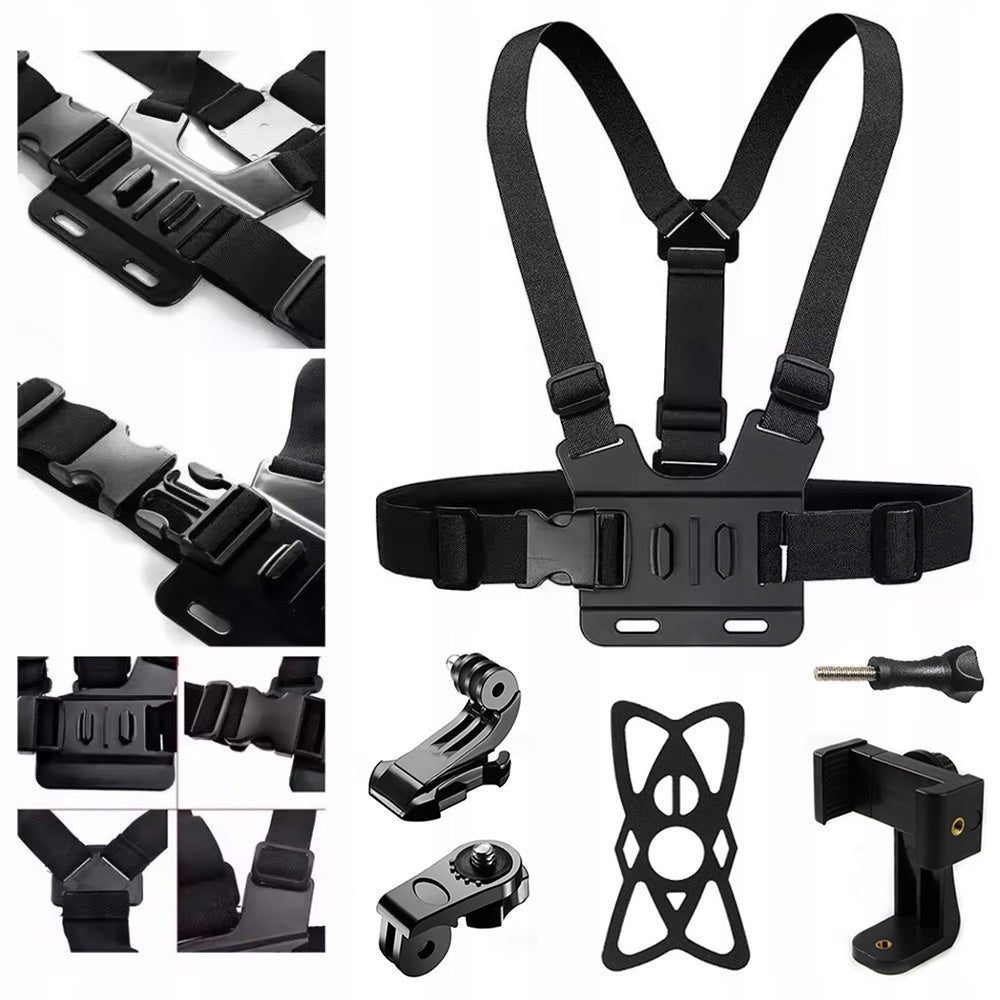 BRACES CHEST MOUNT FOR PHONE CAMERA Packaging status original