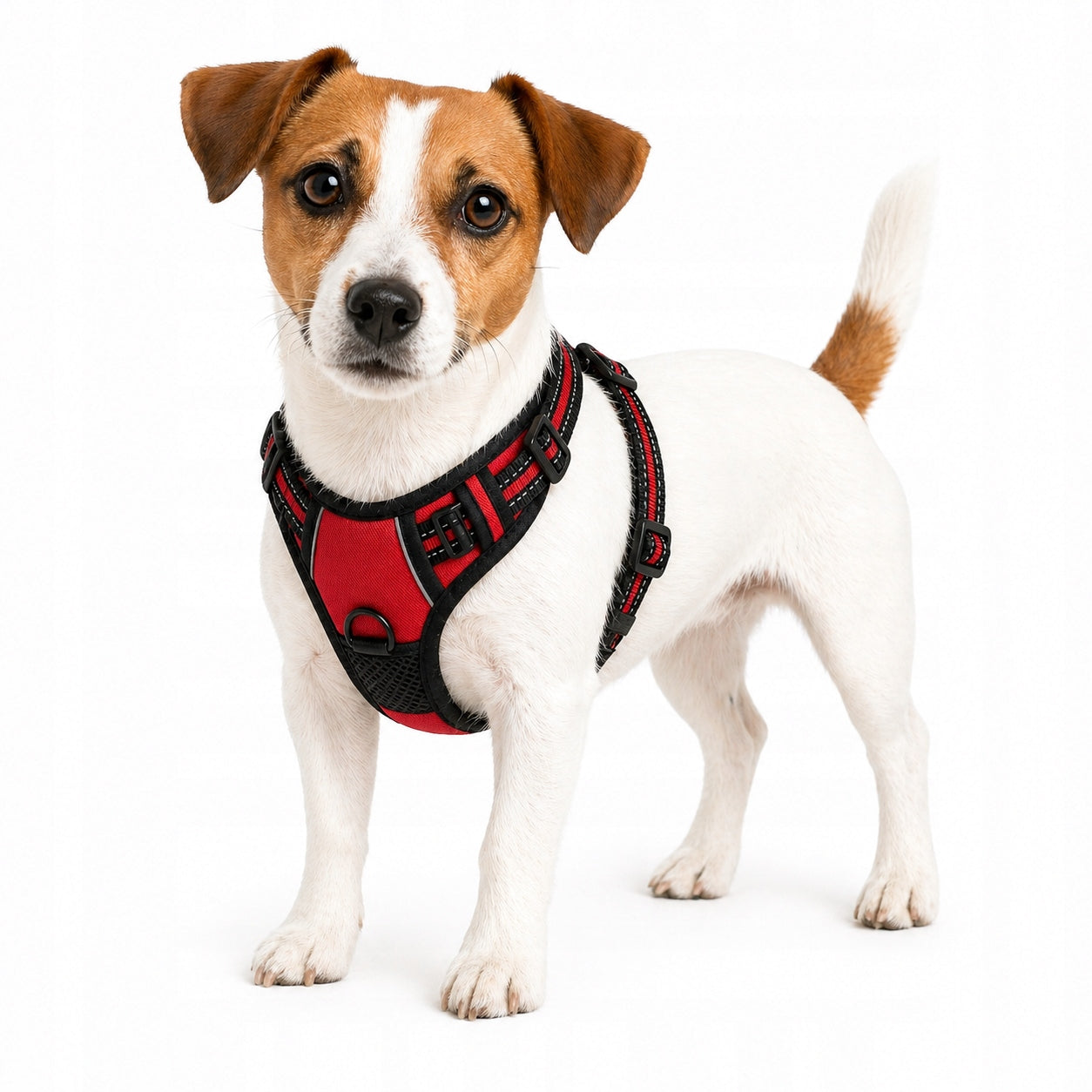 BRACES large dog PRESSURE-FREE red GUARD XL 53-96cm Golden Shepherd Size XL