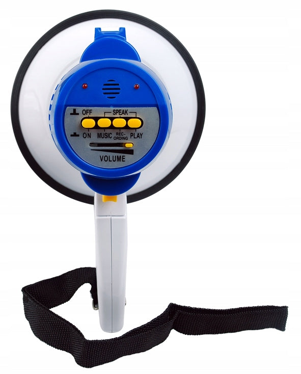 BRADZO LOUD MEGAPHONE HORN SIREN RECORDING VOICE AMPLIFIER 20W 108dB