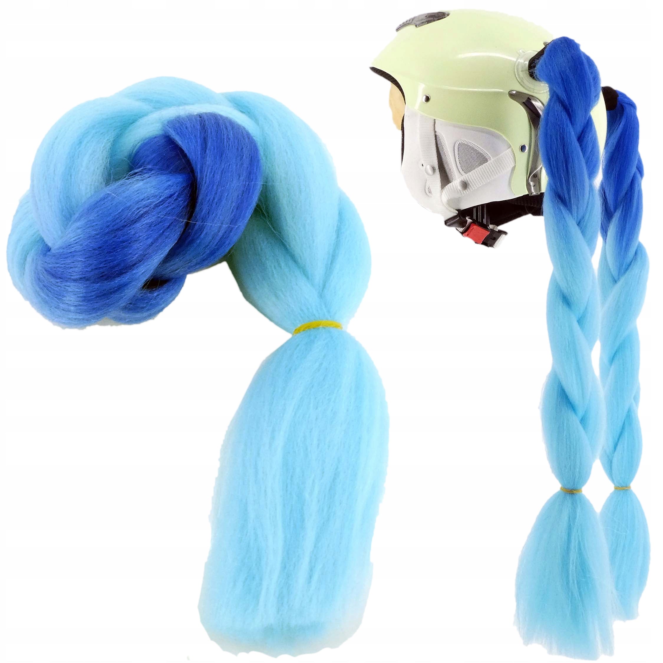 BRAID FOR BICYCLE HELMET ELEGANT MOTIVATIONAL ACCESSORY