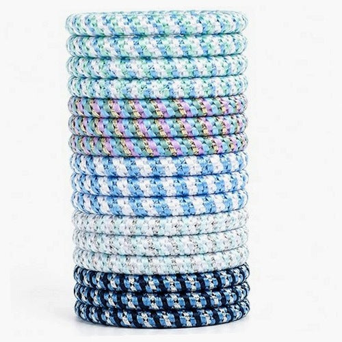 BRAIDED HAIR BANDS FOR WOMEN GIRLS THICK CURLY 16 PCS