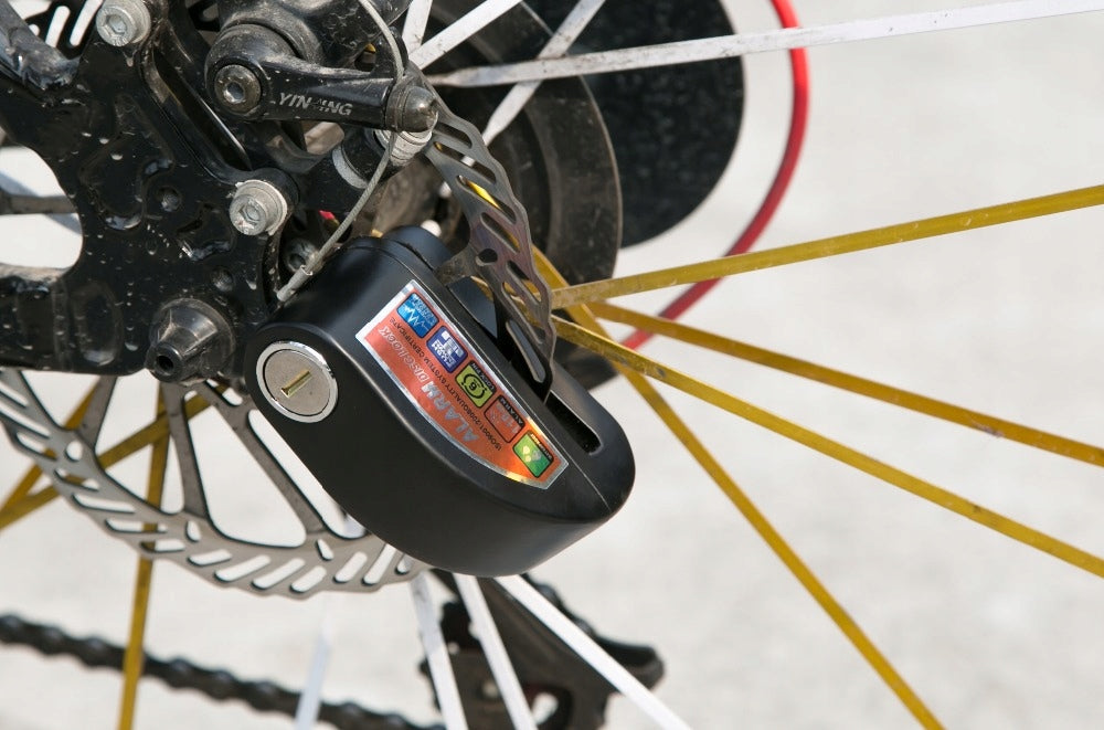 BRAKE DISC LOCK WITH ANTI-THEFT QUAD MOTORCYCLE ALARM Brand Kukirin