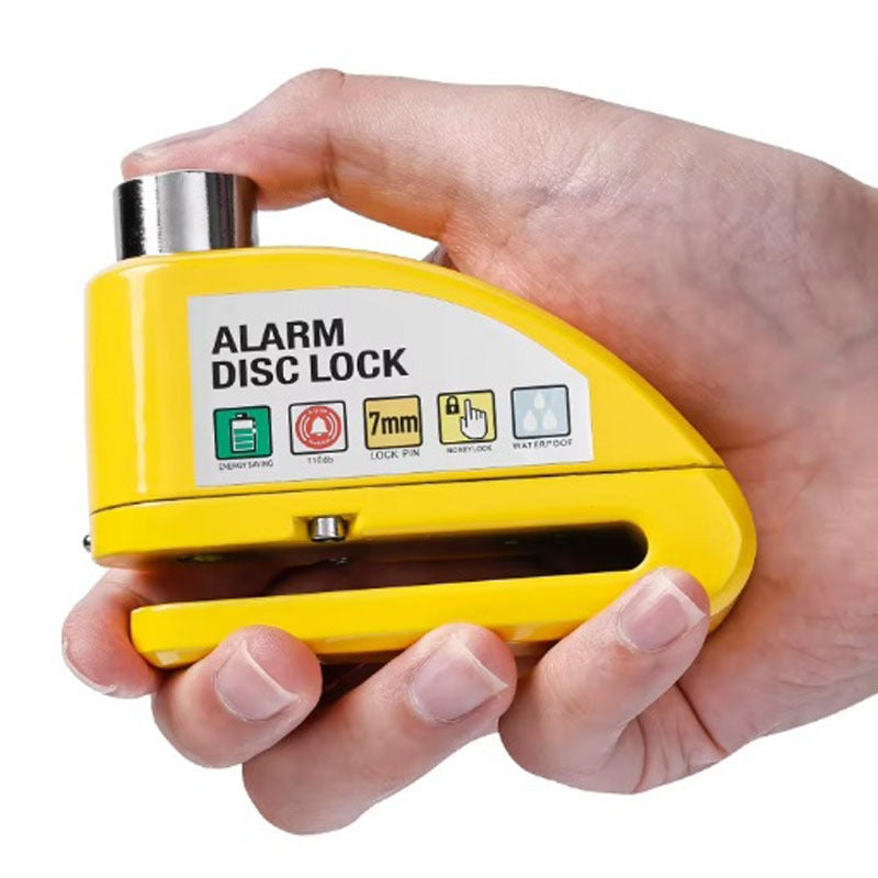 BRAKE DISC LOCK WITH KEY ALARM FOR MOTORCYCLE BIKE DISC LOCK Alarm volume 110 dB