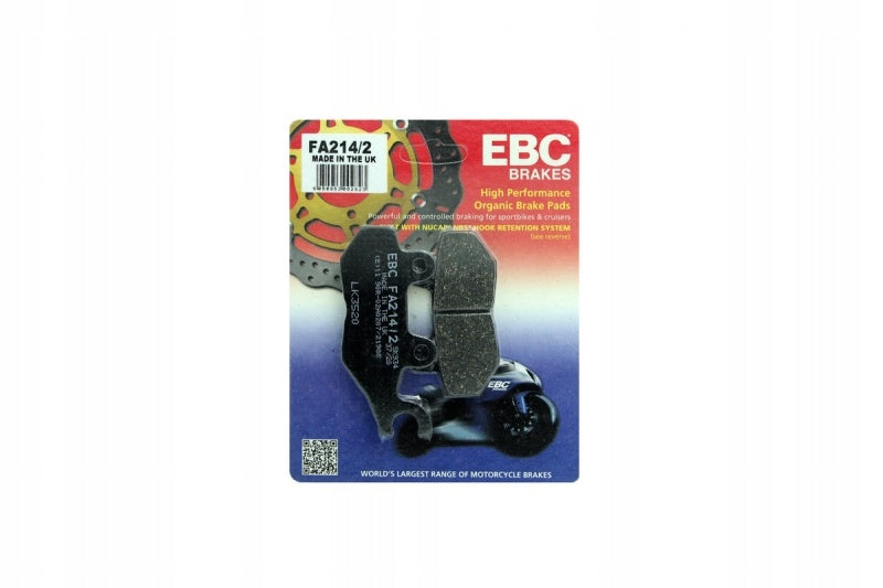BRAKE PADS. TRIUMPH SPRINT ST 1050I (ABS) (11-12)/ DAYTONA 955I Brand EBC