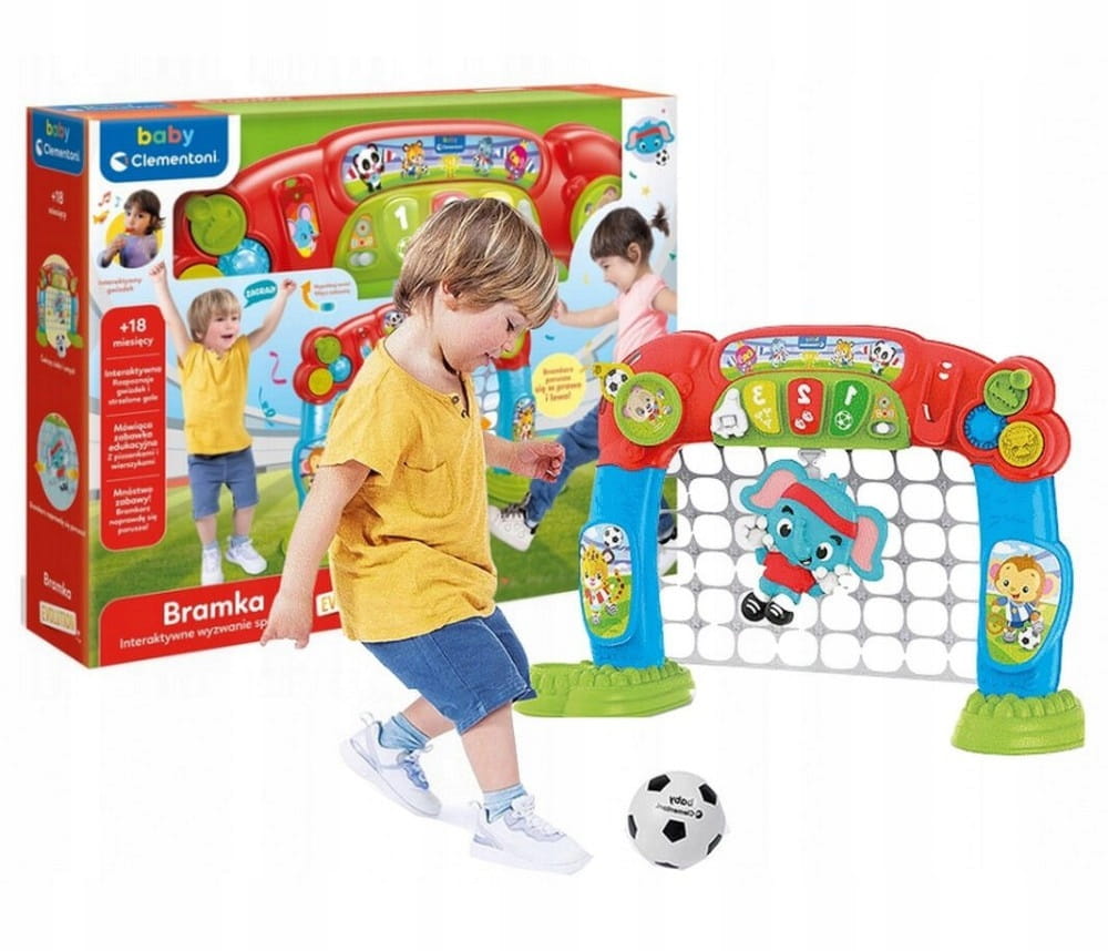 Interaktyvūs futbolo vartai mažyliams