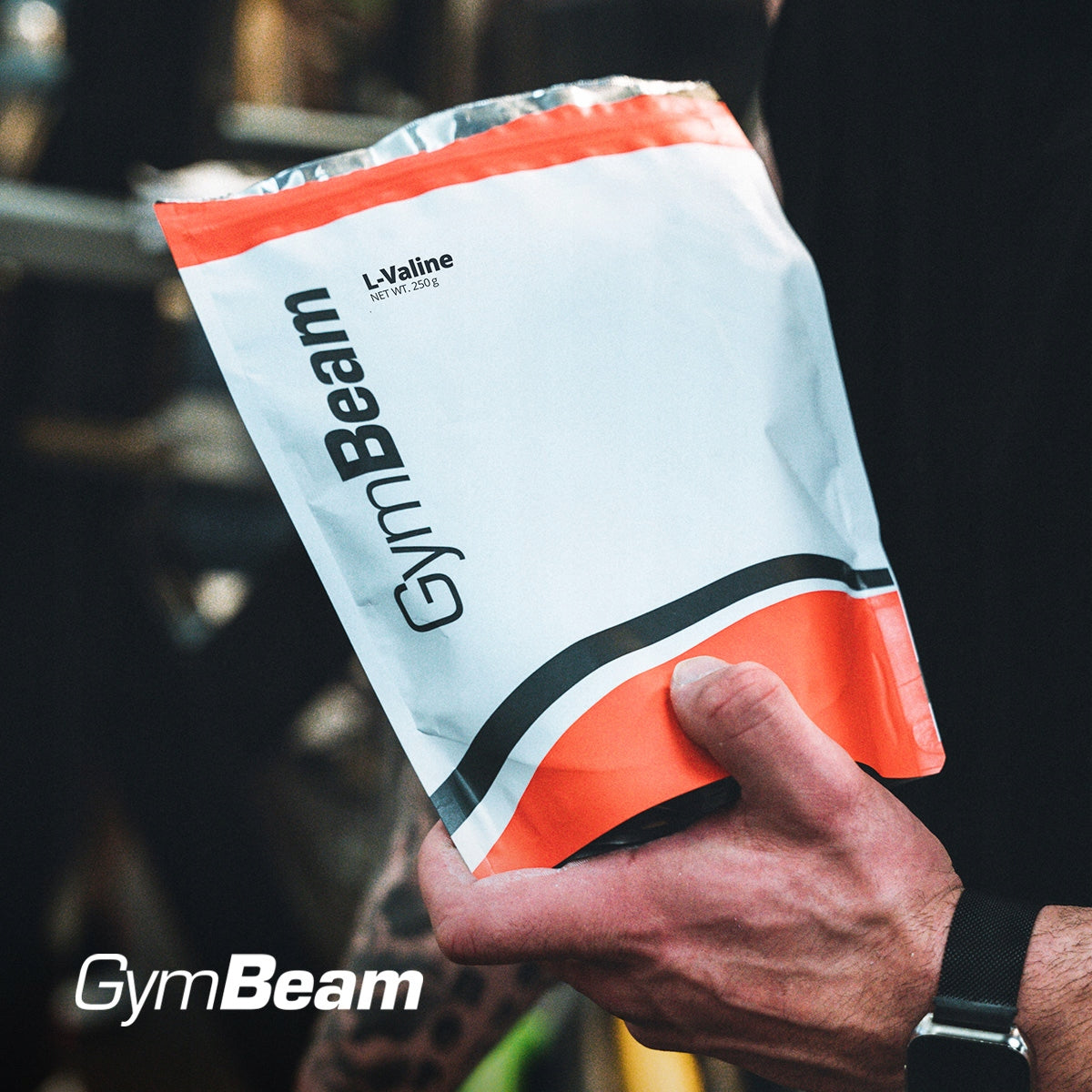 BRANCHED CHAIN AMINO ACIDS BCAA L-VALINE GymBeam 250g EAN (GTIN) 8586024620926
