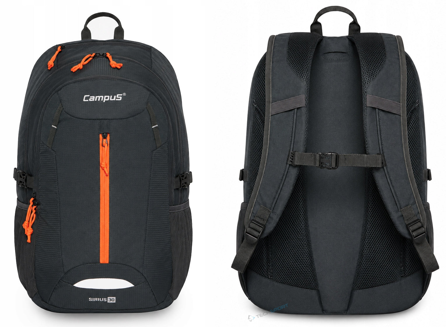 BRANDED CITY SCHOOL SPORTS BACKPACK CAMPUS SIRIUS 30L Manufacturer code RSCT-SIRICM-BL0000