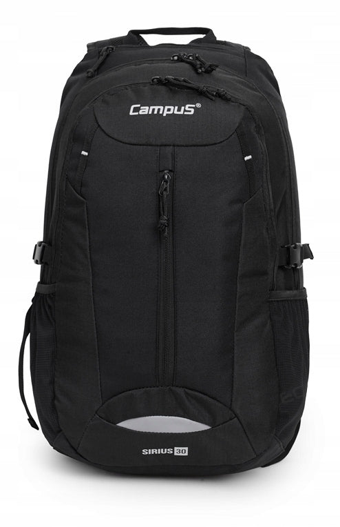 BRANDED HIKING BACKPACK CAMPUS SIRIUS 30L | BLACK