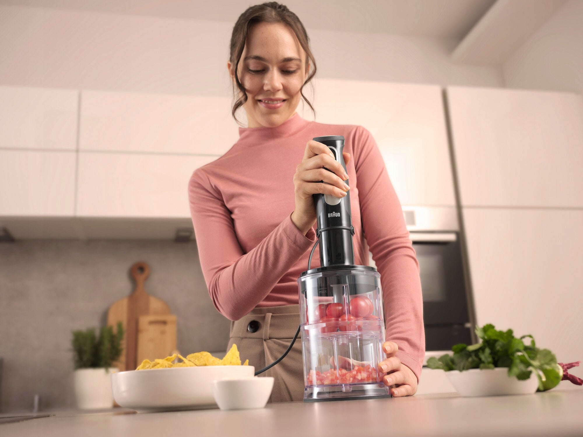BRAUN MultiQuick 5 Pro MQ 55236M blender Power rating 1000 W
