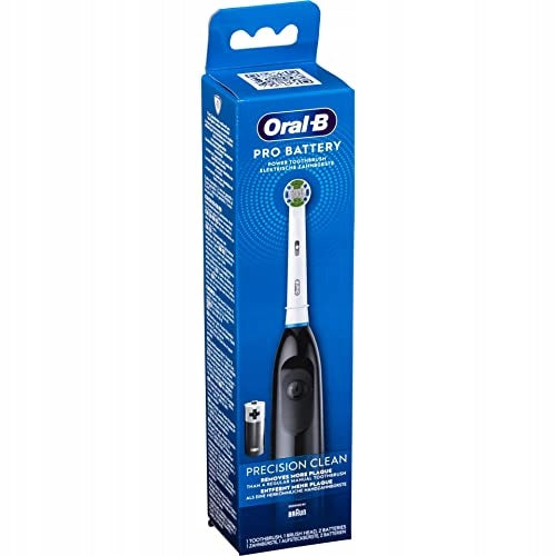 BRAUN Oral-B Electric Toothbrush Battery Operated Adult Black
