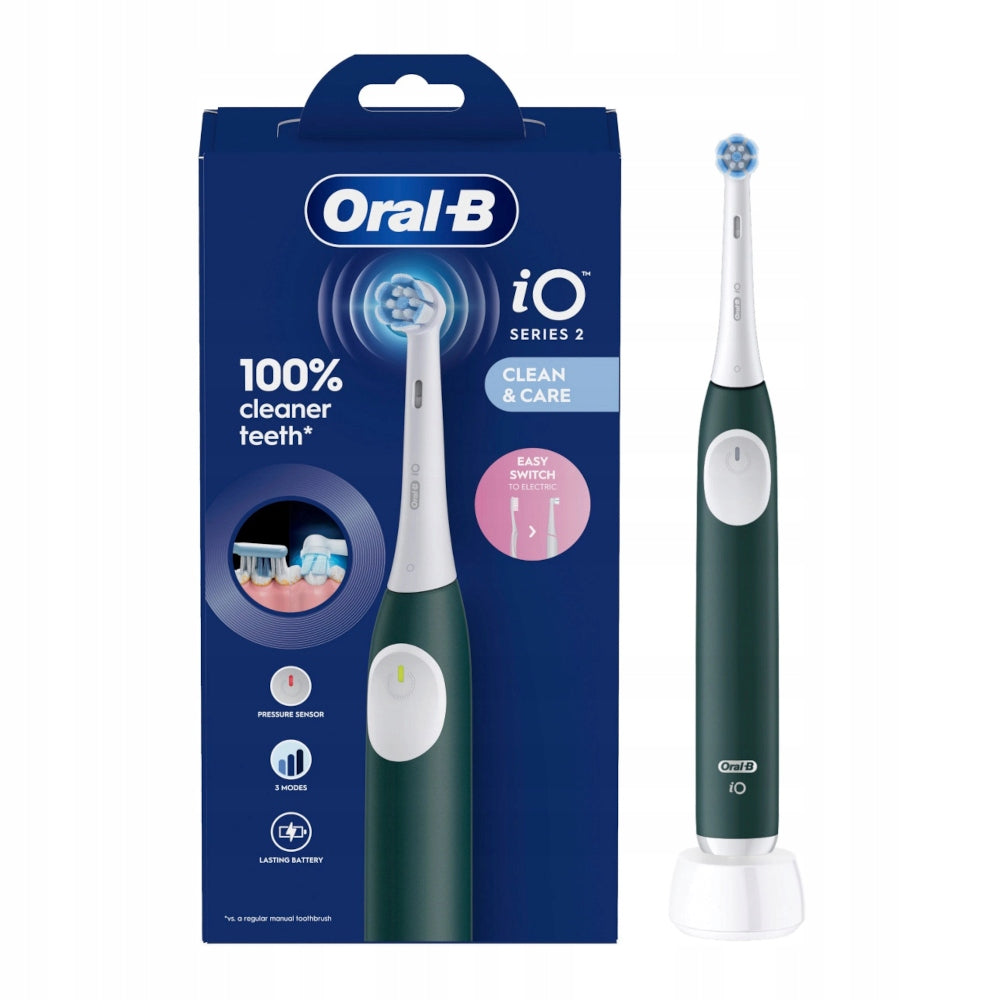 BRAUN Oral-B iO 2 GREEN magnetic toothbrush Oral-B green