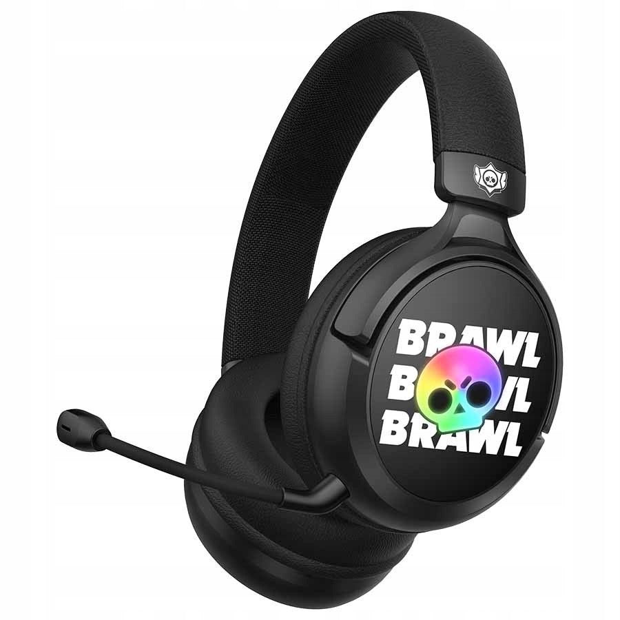 BRAWL STARS - WIRELESS GAMING HEADSET - BLACK (MULTIPLATFORM)