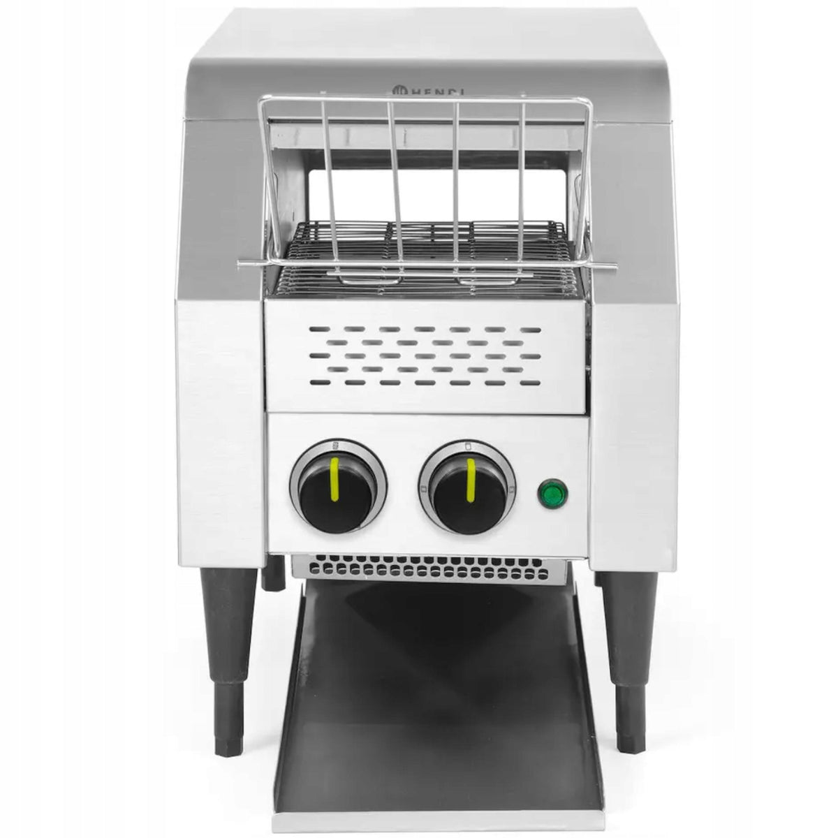 BREAD TOASTER THROUGH HENDI 1340W 230V STAINLESS STEEL 1 ROW SLICES Brand Hendi