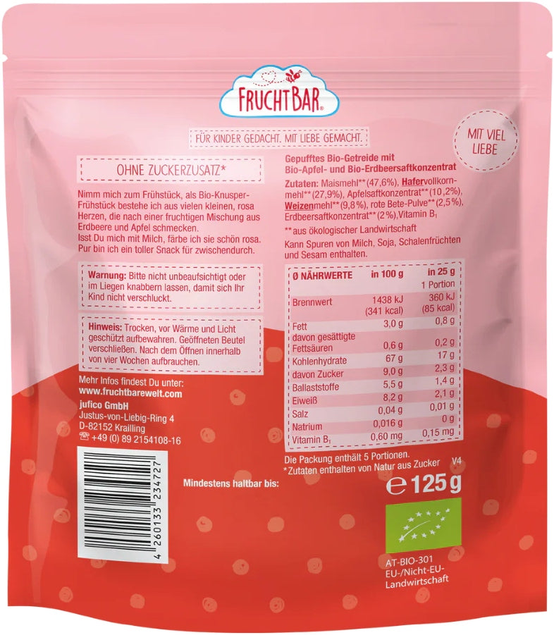BREAKFAST WHOLE GRAIN OAT CRISPS WITH STRAWBERRIES AND BIO APPLE Packaging status original