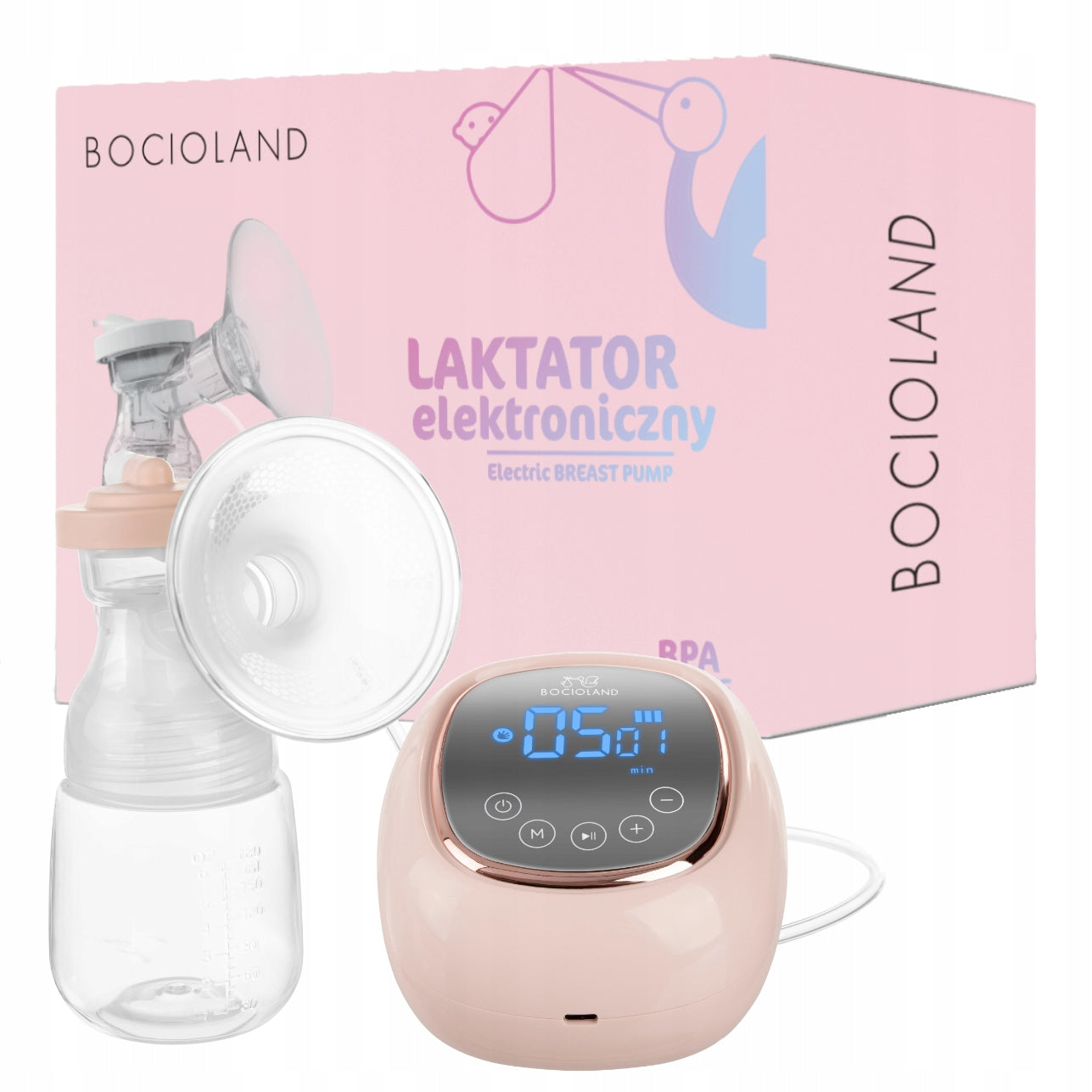 BREAST PUMP ELECTRIC breast pump quiet convenient BOCIOLAND EMMA