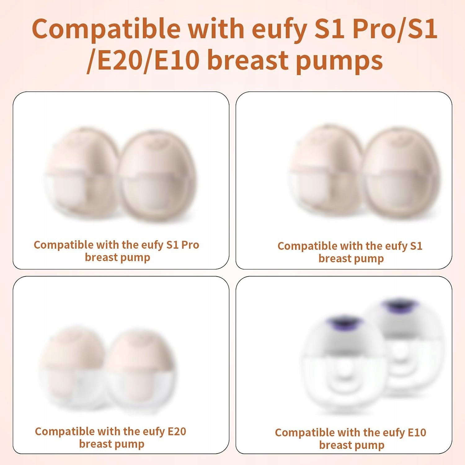 BREAST PUMP MOUTHPIECE COVER SILICONE BPA 8 PCS REPLACEABLE