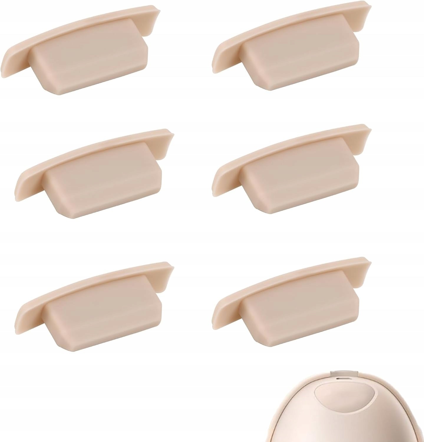 BREAST PUMP MOUTHPIECE COVER SILICONE BPA FREE 8 PCS REPLACEABLE