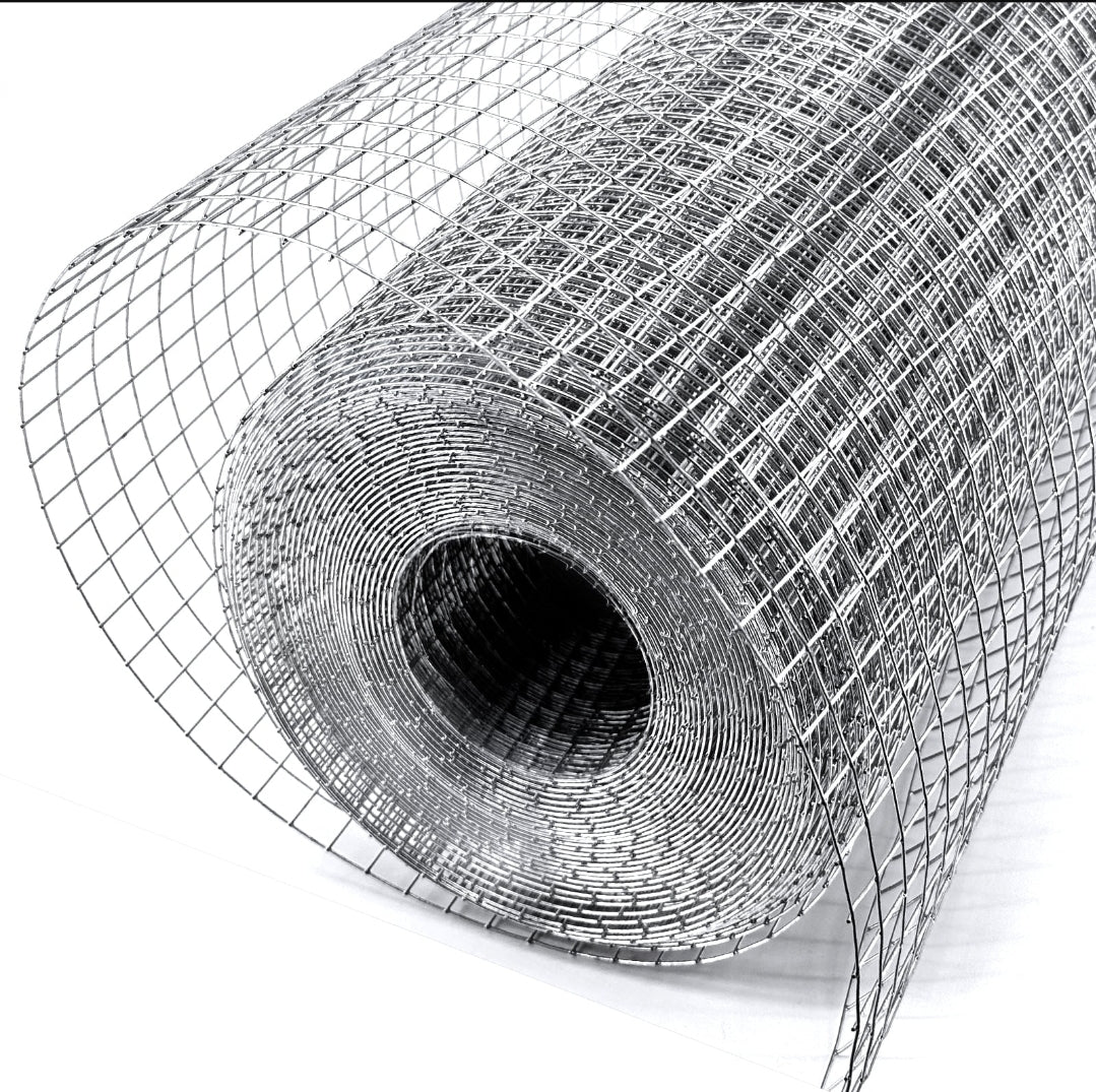 BREEDING MESH 25X25 / 1m length 10m WELDED for rodents Packaging status original