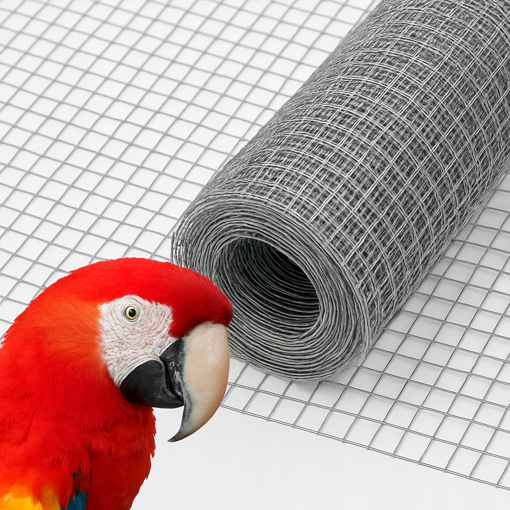 BREEDING MESH 25X25 / 1m length 10m WELDED for rodents