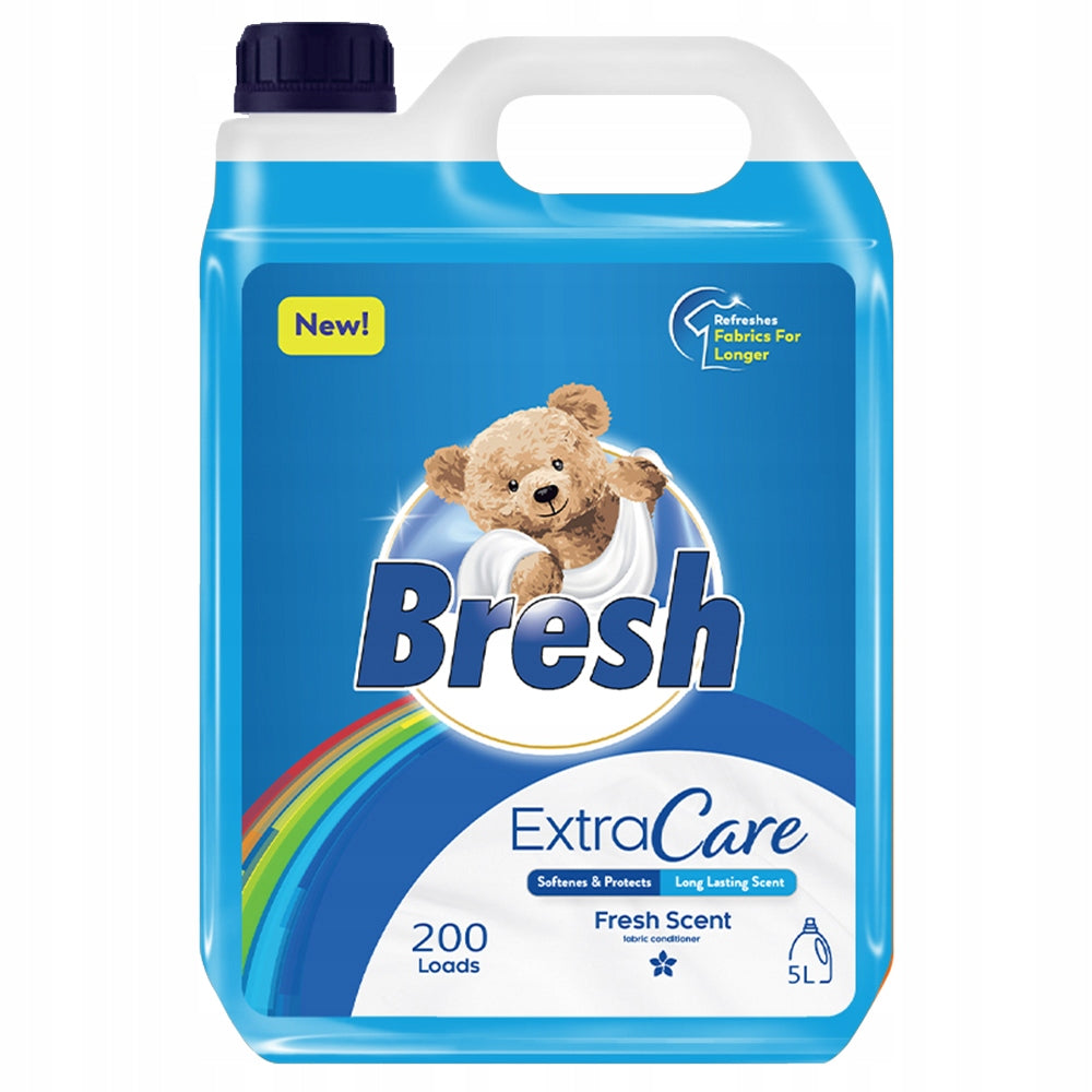 BRESH GERMAN FABRIC SOFTENER 5L 200 RINSES VERY EFFICIENT