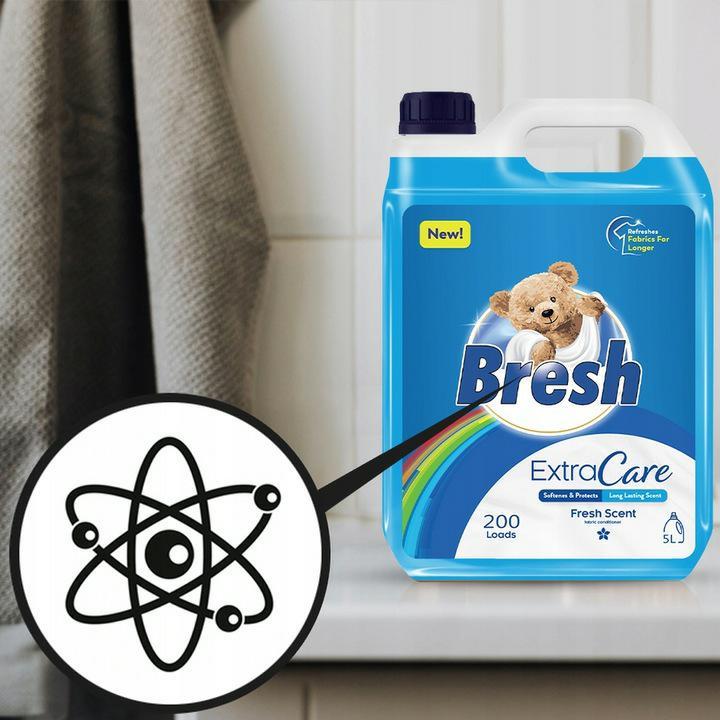 BRESH KUGO HOME GERMAN FABRIC SOFTENER 5L 200 RINSES EFFICIENT Packaging status original