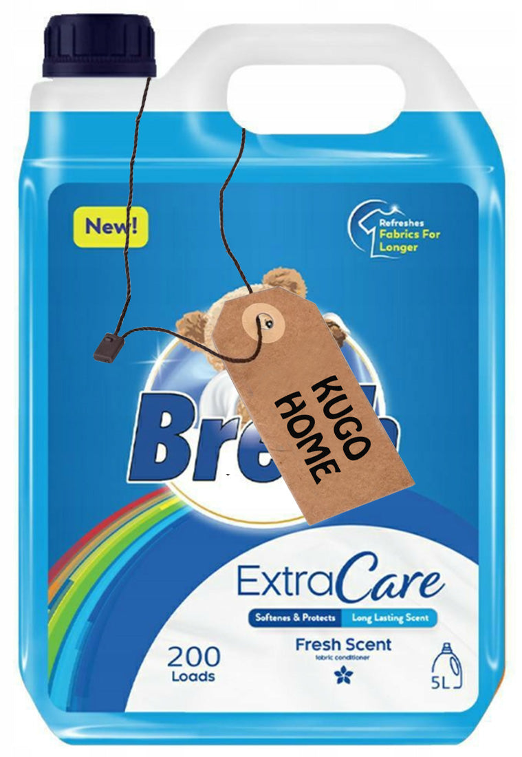 BRESH KUGO HOME GERMAN FABRIC SOFTENER 5L 200 RINSES EFFICIENT