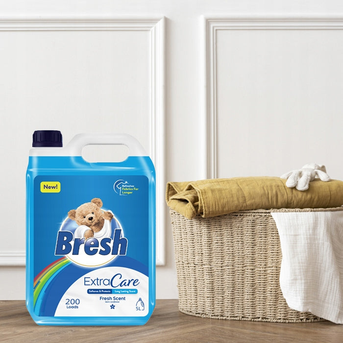 BRESH UNIVERSAL WASHING LIQUID 5L + RINSING LIQUID 5L 350 WASHES EFFICIENT Manufacturer code 10827