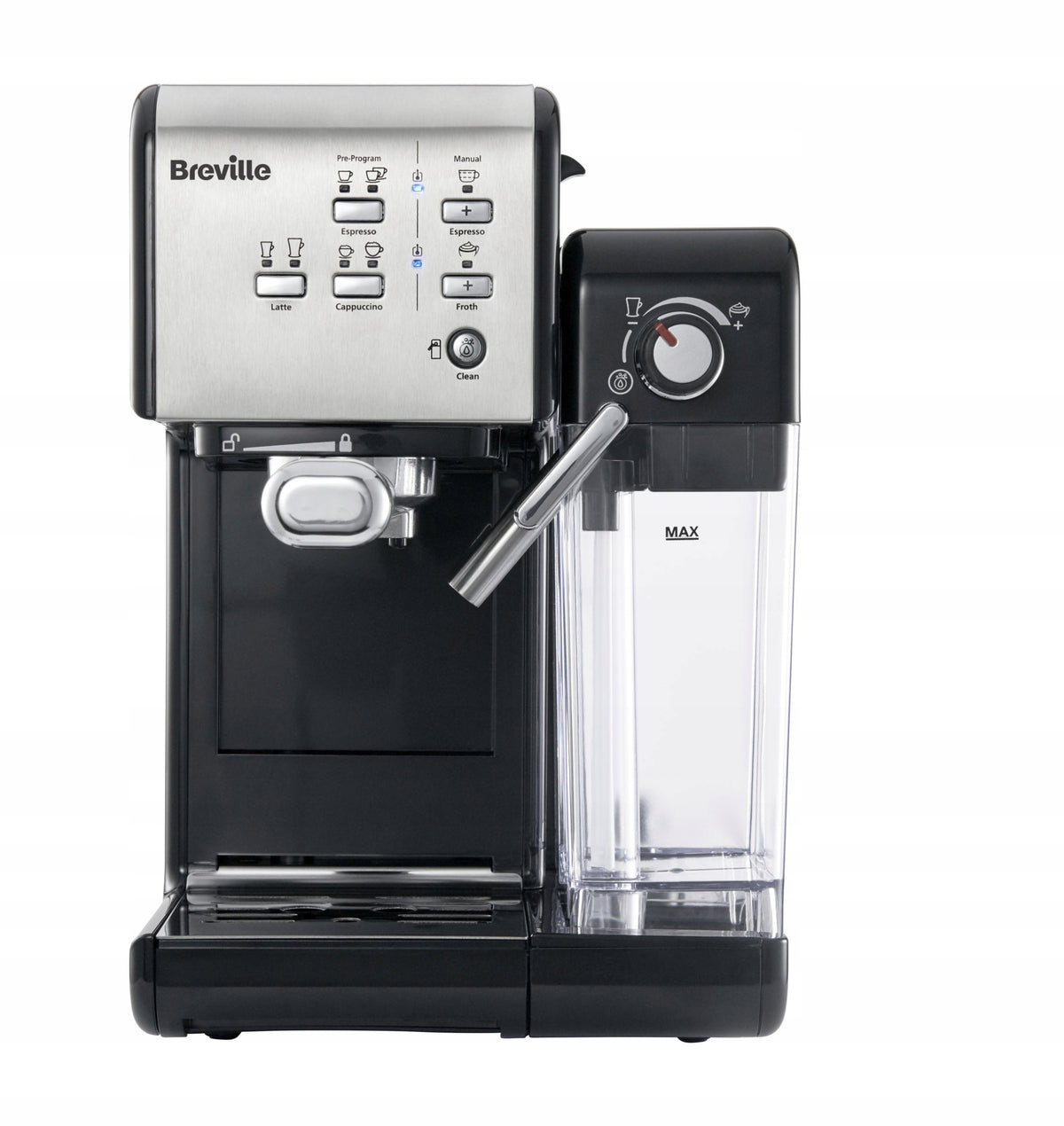 BREVILLE Prima Latte II VCF108X EAN (GTIN) 5011773064033