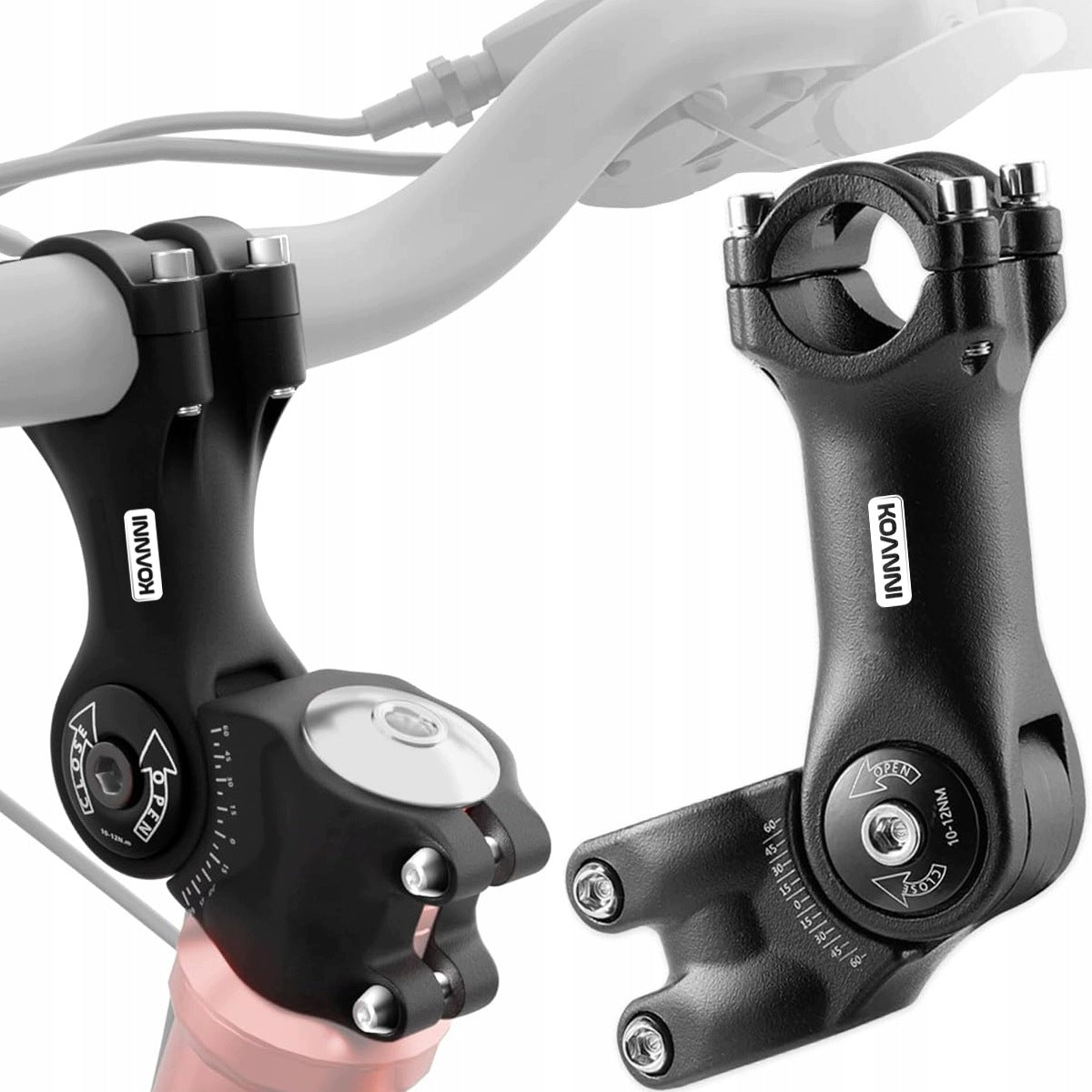 BRIDGE HANDLEBAR EXTENSION BRACKET ADJUSTABLE A-HEAD 31,8mm LONG 130mm