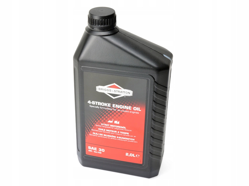 BRIGGS STRATTON OIL FOR MOWER ENGINE SAE30 2L Type oil