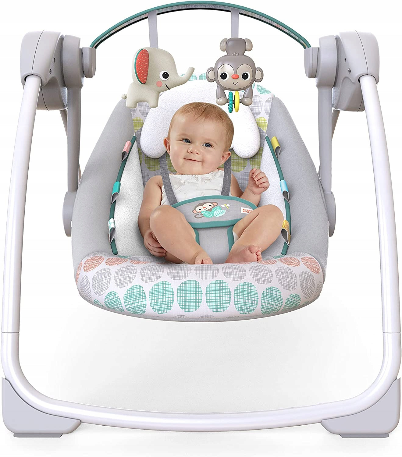 BRIGHT STARTS SWING LOUNGER WHIMSICAL WILD Brand Bright Starts