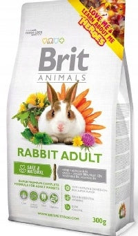 BRIT ANIMALS Rabbit Adult Complete Food for Adult Rabbits 300g