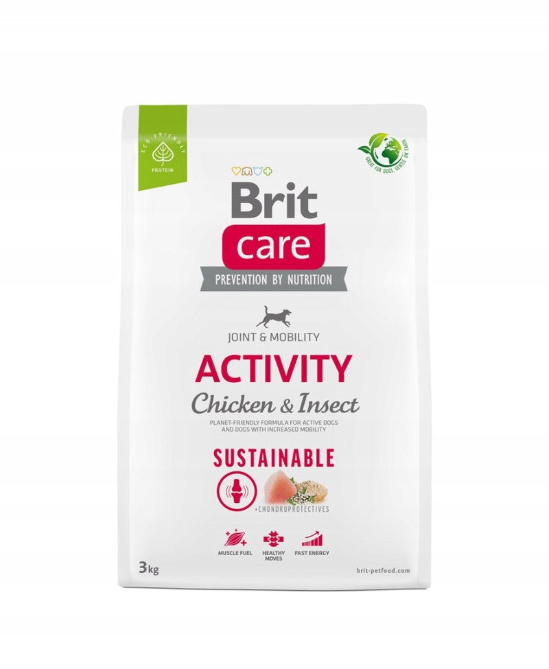 BRIT CARE Dog Activity chicken insect 3kg
