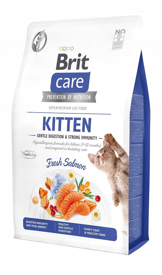 BRIT CARE Grain-Free Kitten Immunity hypoallergenic formula for kittens 2kg