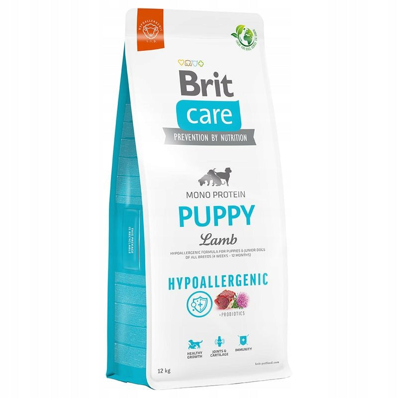 BRIT CARE PUPPY LAMB RICE HYPOALLERGENIC LAMB RICE FOR PUPPY 12KG Brand Brit