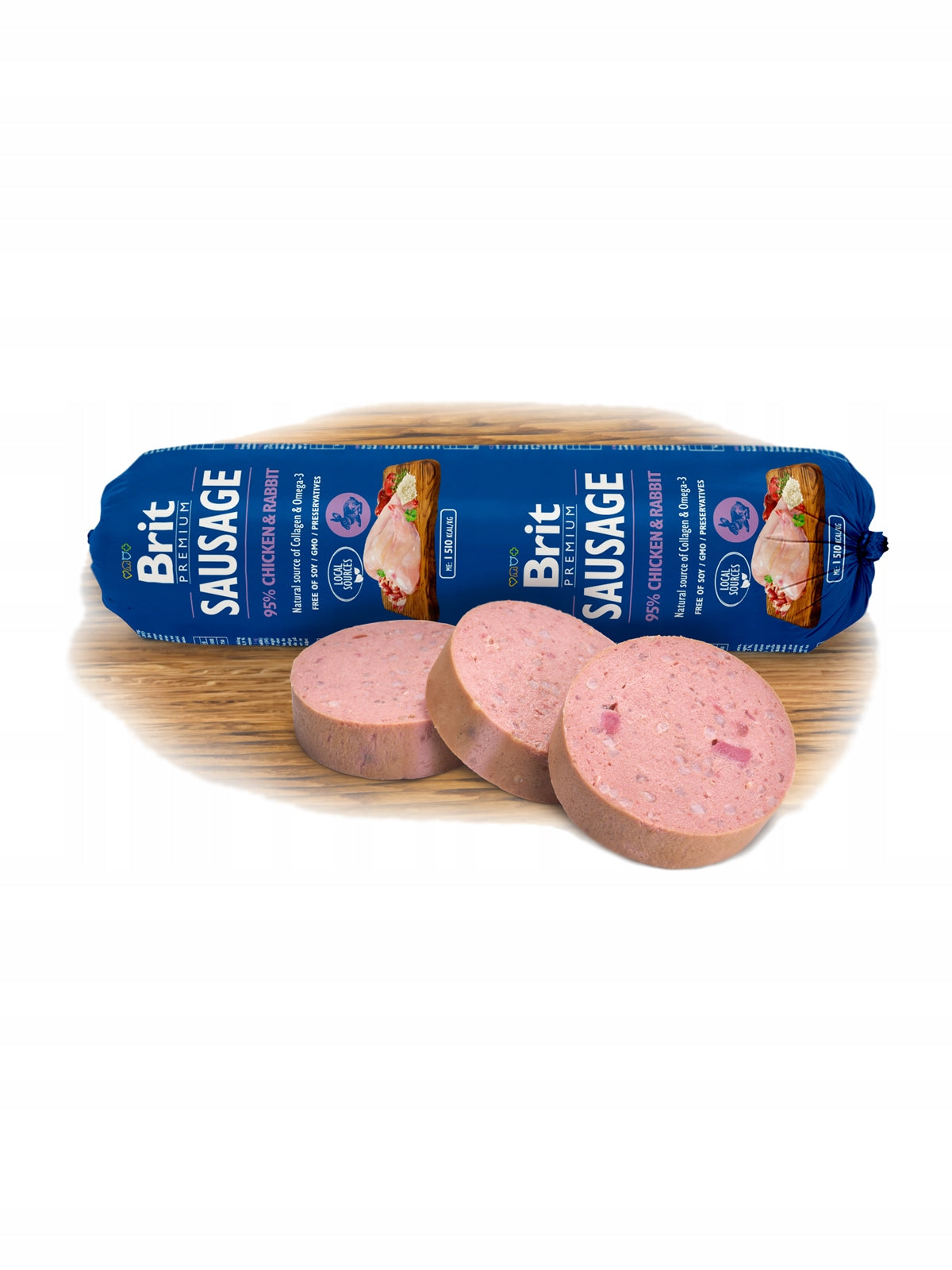 BRIT Chicken & Rabbit Sausage for Dogs 800g Product weight 0.8 kg