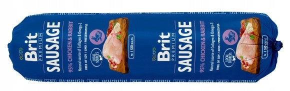 BRIT Chicken & Rabbit Sausage for Dogs 800g