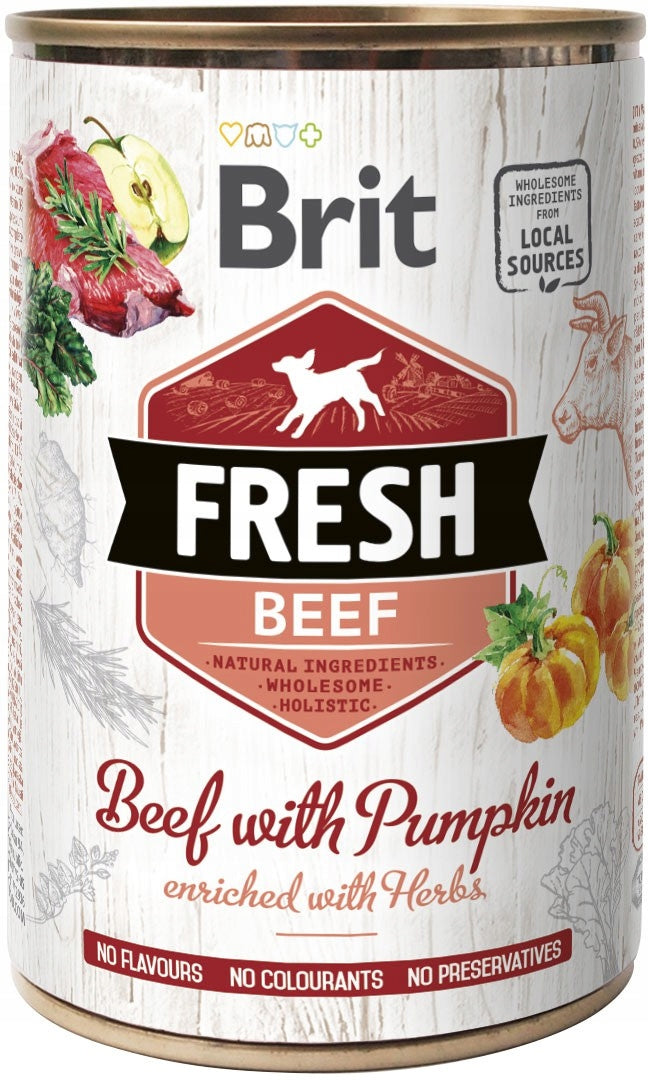 BRIT FRESH Beef Pumpkin with Pumpkin 400g