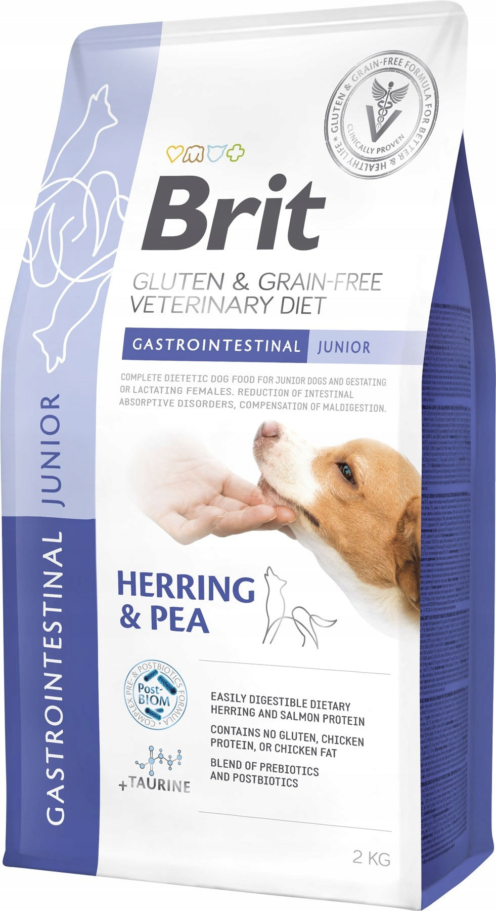 BRIT GF VET DOG GASTROINTESTINAL JUNIOR 2kg
