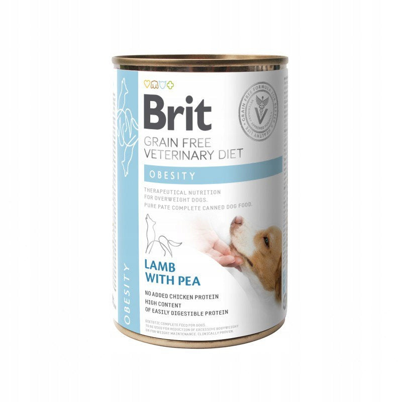 BRIT GF Veterinary Diets Dog Obesity 400g - wet dog food Brand Brit