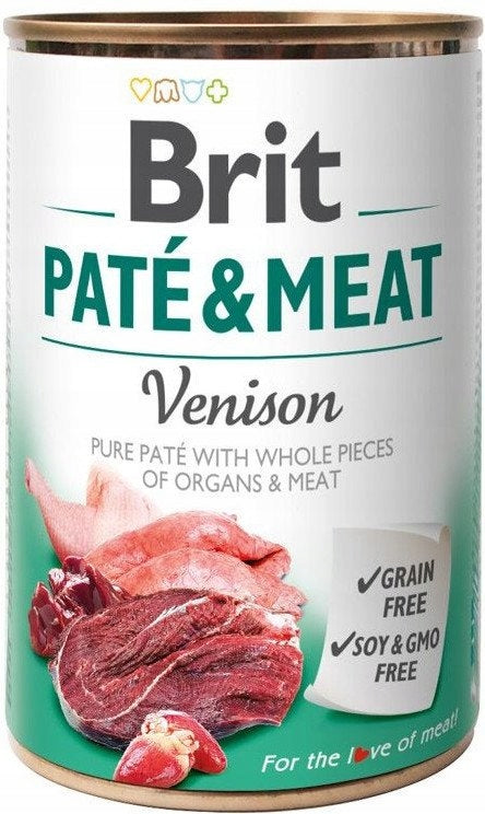 BRIT PATE & MEAT VENISON 6x400g Brand Brit
