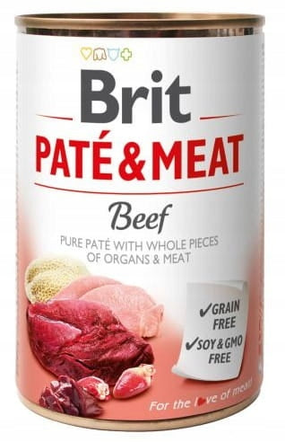 BRIT Pate & Meat Beef - pate with beef 400g