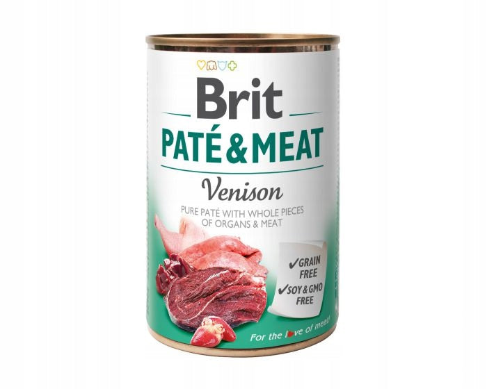 BRIT Pate & Meat Venison - pate with venison 400g