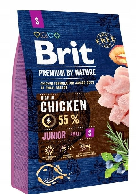 BRIT Premium By Nature Junior Small S 3 kg