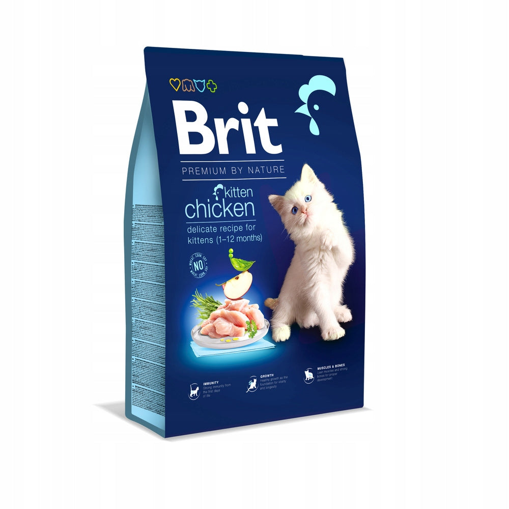 BRIT Premium By Nature Kitten dry cat food 1,5kg