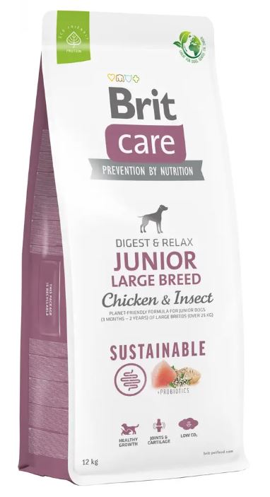 BRIT Sustainable Junior L Chicken & Insect 12 kg Brand Brit