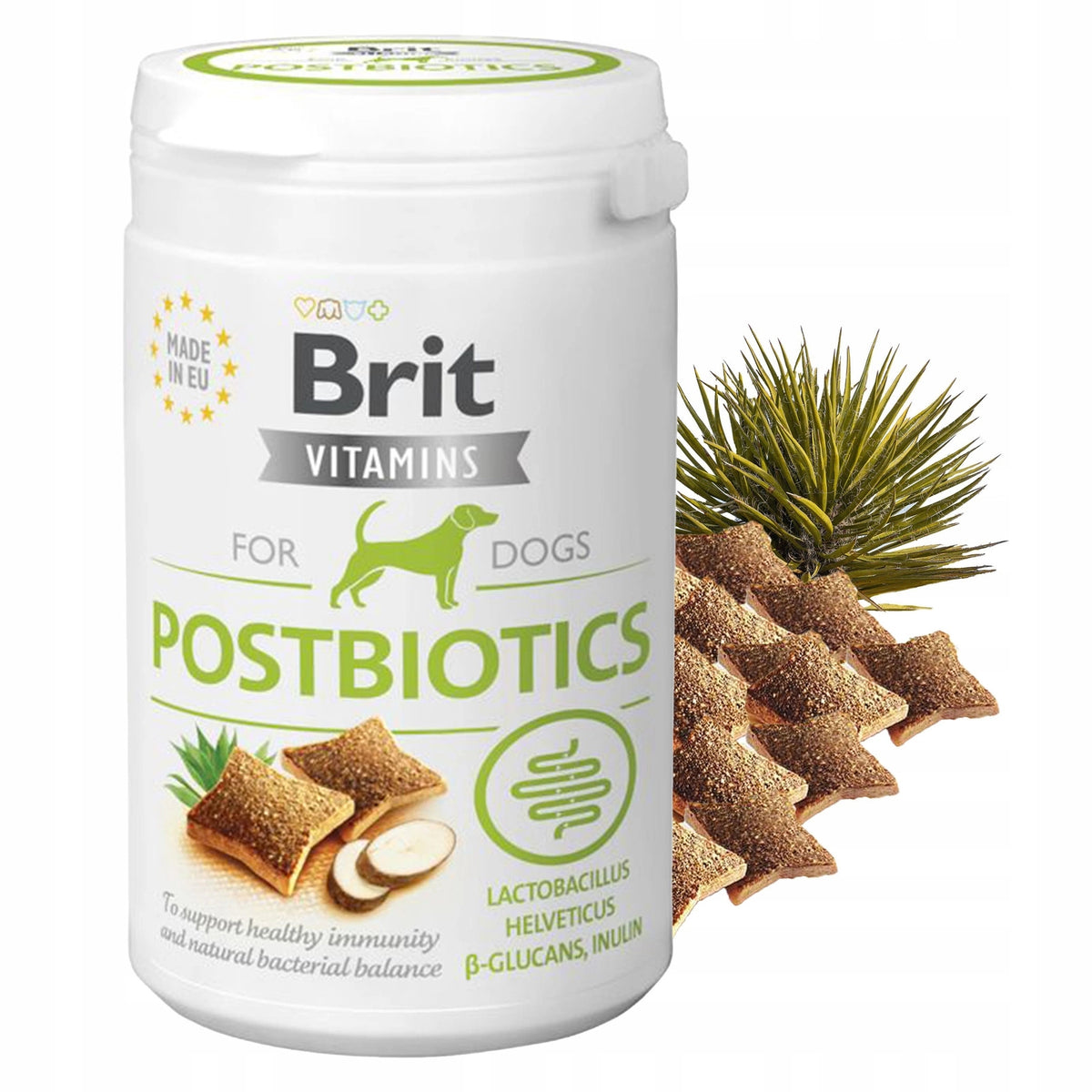BRIT VITAMINS Probiotic digestive support supplement 150g