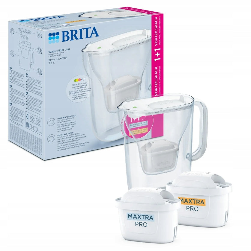 BRITA Style ESS 2,4l, bílá, + (2 filtry) PO+PL