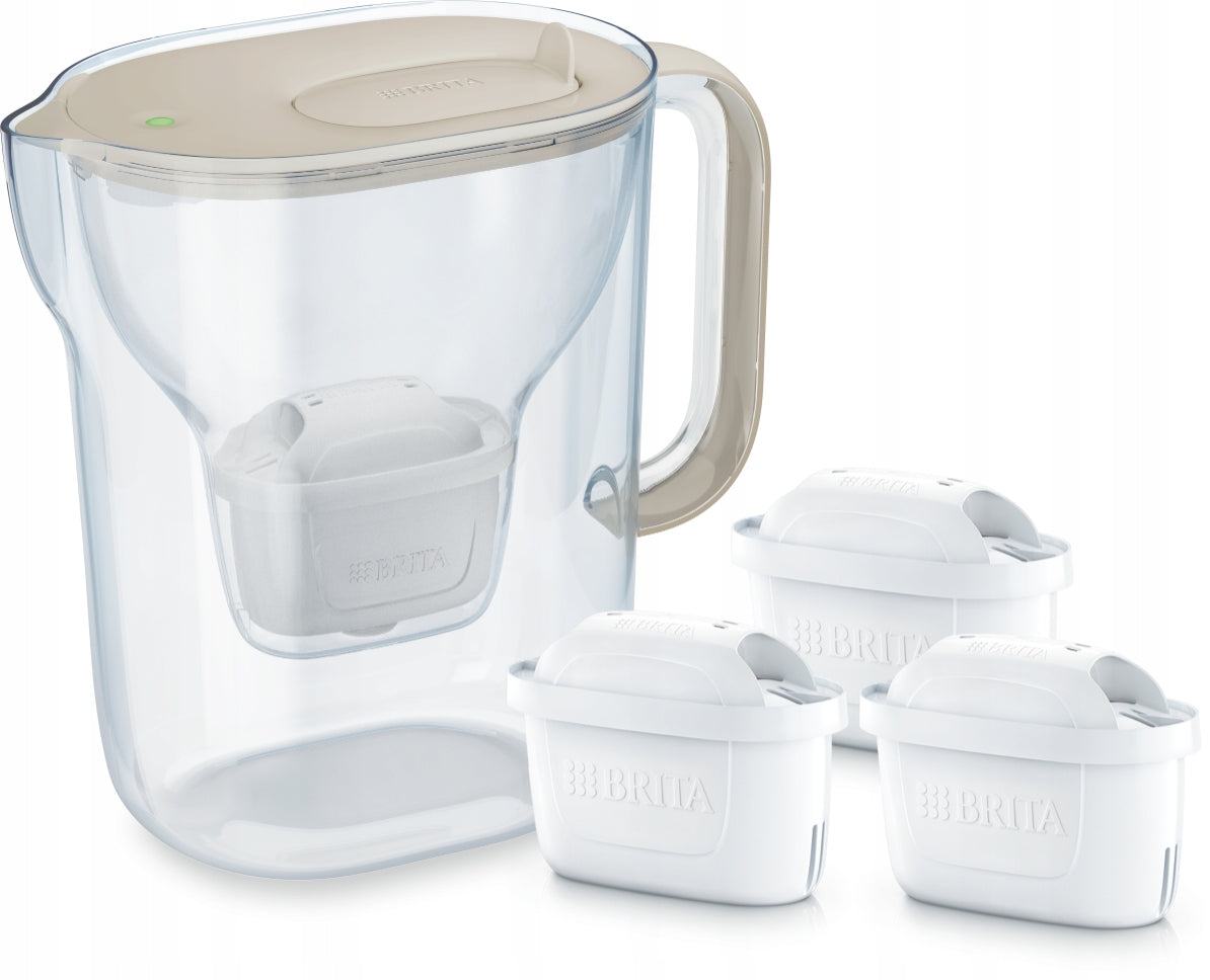 BRITA Style Essential XL sand filter jug + 3 Maxtra PRO filters Packaging status original