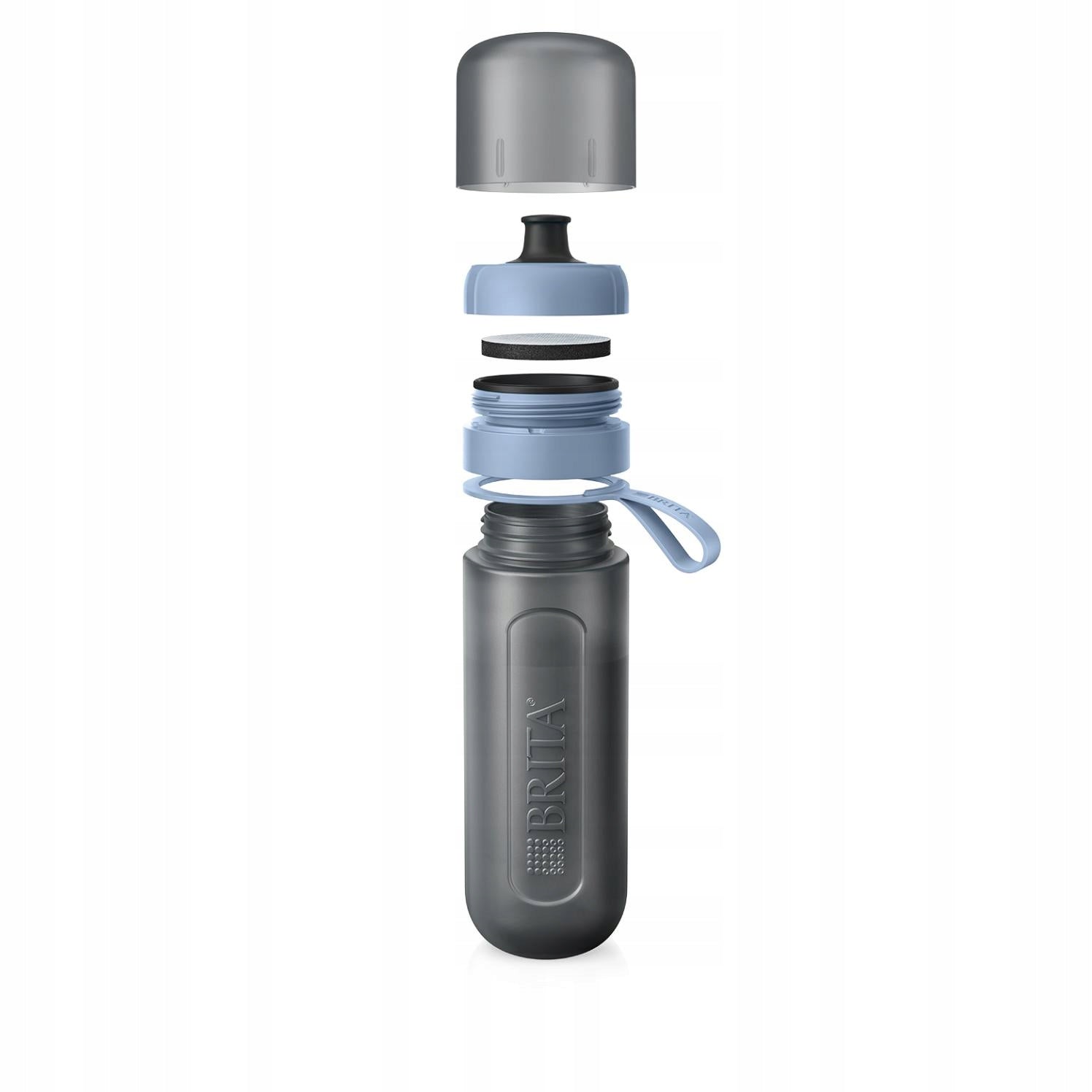 BRITA filter bottle Active Pastel BLUE + MicroDisc 5 pcs Manufacturer code 4006387145187